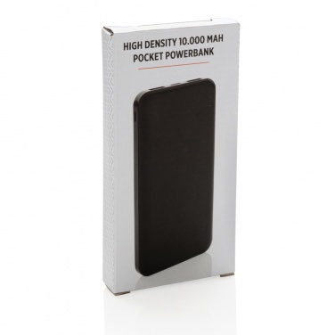 Logotrade promotional giveaway image of: High Density 10.000 mAh Pocket Powerbank