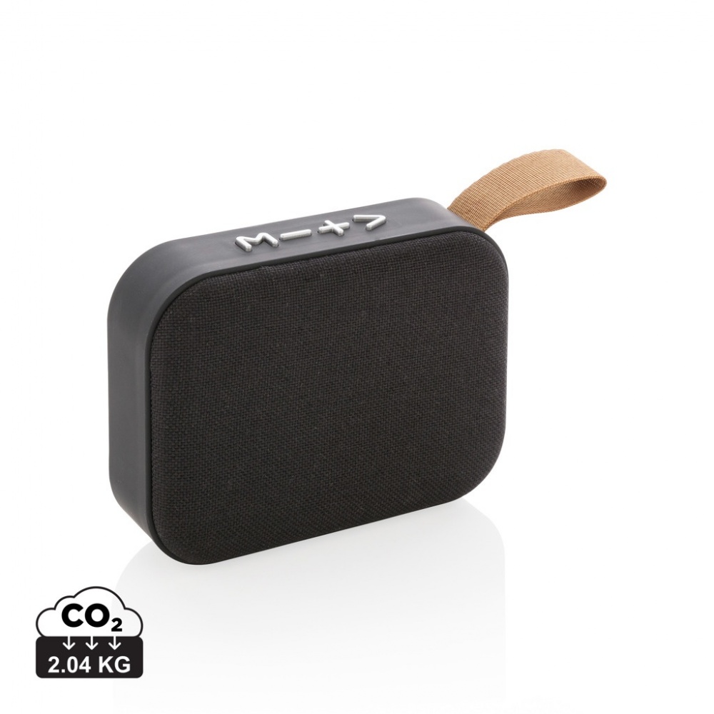 Logo trade promotional gifts picture of: Fabric trend speaker