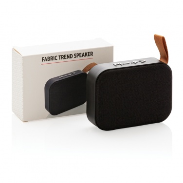 Logo trade business gift photo of: Fabric trend speaker