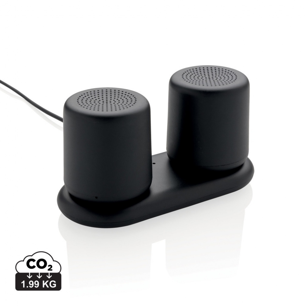 Logotrade corporate gifts photo of: Double induction charging speaker