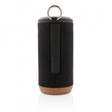 Logo trade promotional gift photo of: Baia 10W wireless speaker, cork
