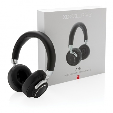 Logotrade promotional product picture of: Aria Wireless Comfort Headphones