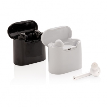Logotrade promotional giveaway picture of: Liberty wireless earbuds in charging case
