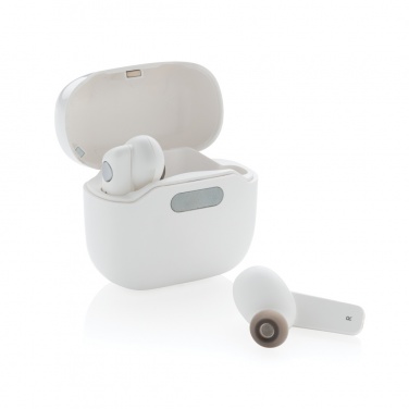 Logo trade corporate gifts picture of: TWS earbuds in UV-C sterilising charging case