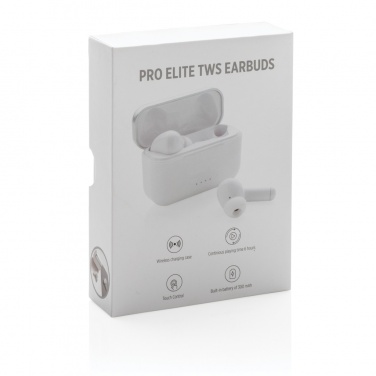 Logo trade promotional products picture of: Pro Elite TWS earbuds