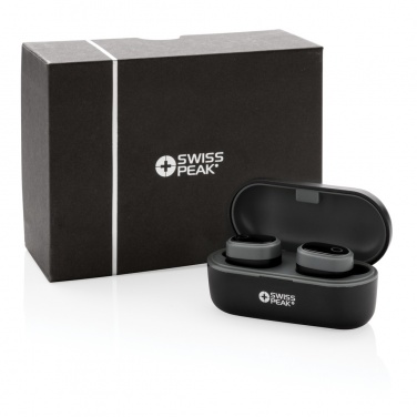 Logotrade corporate gift image of: Swiss peak TWS earbuds