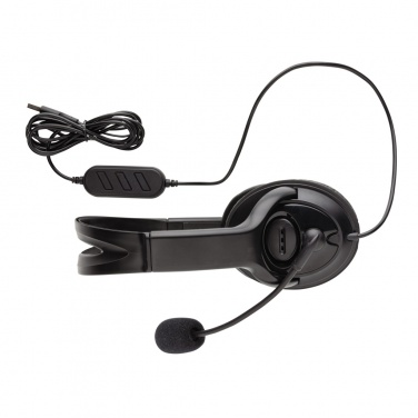 Logotrade advertising product image of: Over ear wired work headset