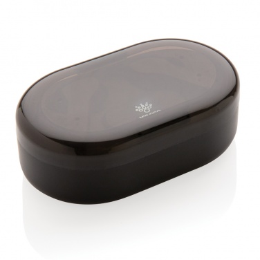 Logo trade promotional item photo of: Light up logo TWS earbuds in charging case