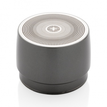 Logo trade promotional gifts picture of: Swiss peak 5W wireless bass speaker