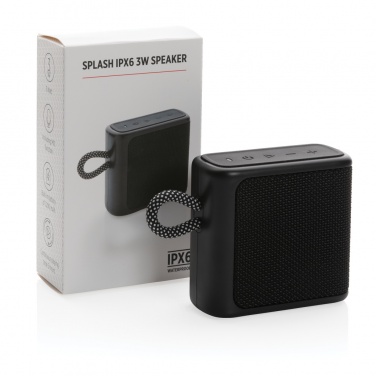 Logotrade promotional merchandise picture of: Splash IPX6 3W speaker