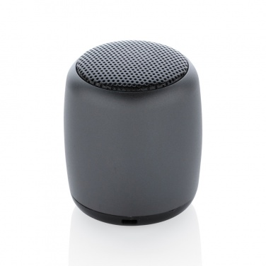 Logo trade advertising products picture of: Mini aluminium wireless speaker
