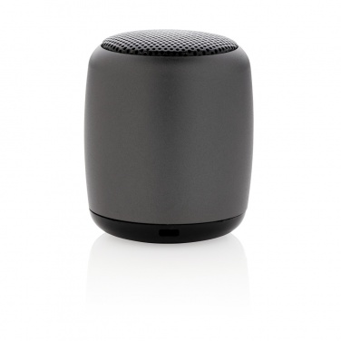 Logotrade promotional gift picture of: Mini aluminium wireless speaker