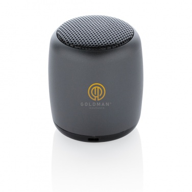 Logo trade promotional products picture of: Mini aluminium wireless speaker