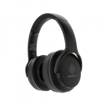 Logo trade business gift photo of: Urban Vitamin Palo Alto RCS rplastic headphone