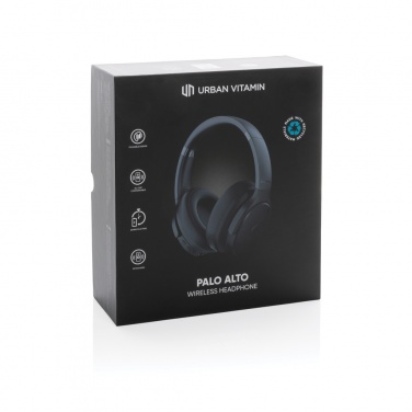 Logo trade promotional gifts image of: Urban Vitamin Palo Alto RCS rplastic headphone