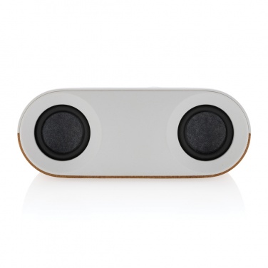 Logo trade promotional giveaways picture of: Oregon RCS recycled plastic and cork 10W speaker