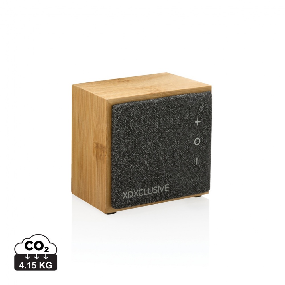 Logo trade promotional products picture of: Wynn 5W bamboo wireless speaker
