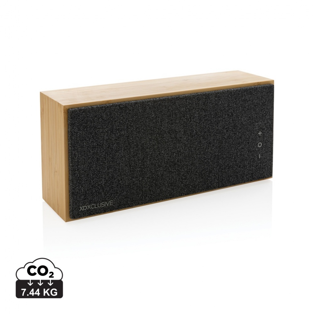 Logo trade advertising product photo of: Wynn 20W bamboo wireless speaker