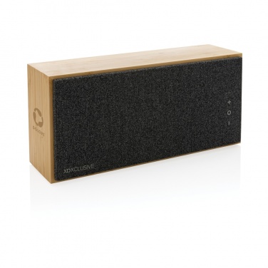 Logo trade advertising product photo of: Wynn 20W bamboo wireless speaker