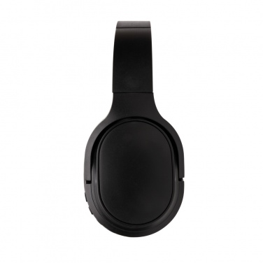 Logotrade promotional gift picture of: RCS recycled plastic Elite Foldable wireless headphone