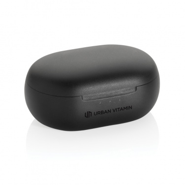 Logo trade promotional gift photo of: Urban Vitamin Gilroy hybrid ANC and ENC earbuds