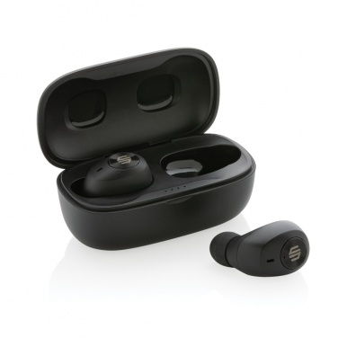 Logo trade promotional products picture of: Urban Vitamin Palm Springs RCS rplastic ENC earbuds