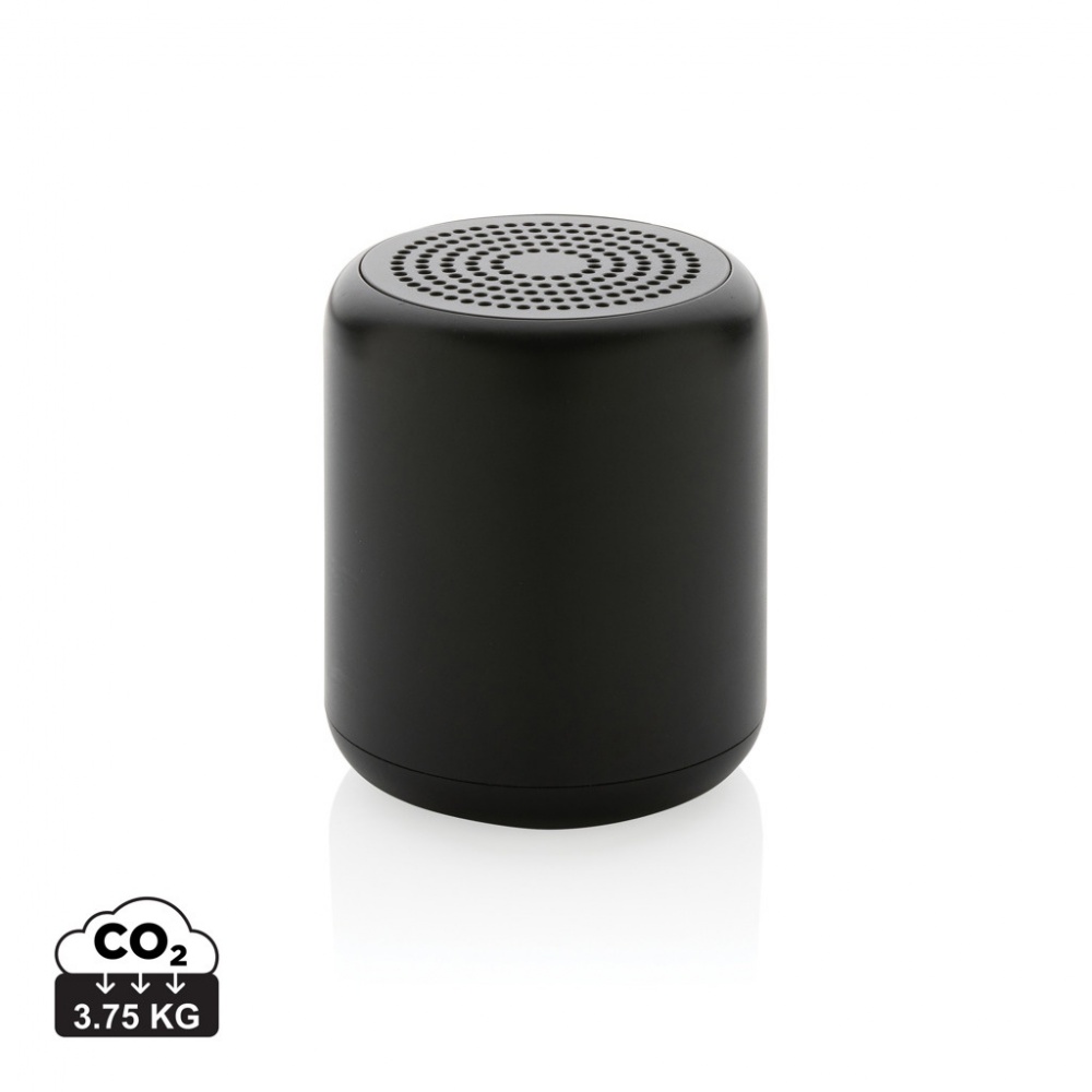 Logo trade promotional merchandise image of: RCS certified recycled plastic 5W Wireless speaker