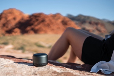 Logo trade corporate gifts image of: Terra RCS recycled aluminium 5W wireless speaker