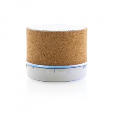 Logo trade promotional giveaway photo of: Cork 3W wireless speaker