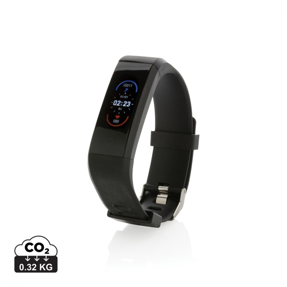 Logo trade promotional merchandise image of: RCS recycled TPU Sense Fit with heart rate monitor