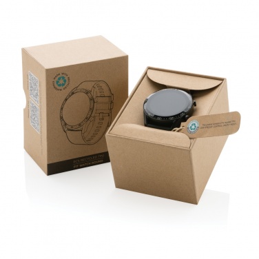 Logo trade promotional gifts picture of: RCS recycled TPU Fit Watch round
