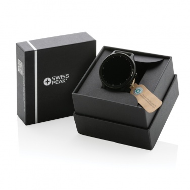 Logo trade business gift photo of: Swiss Peak RCS recycled TPU Watch