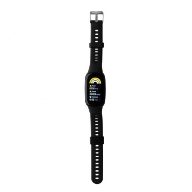 Logo trade promotional items image of: RCS recycled TPU  activity watch 1.47'' screen with HR