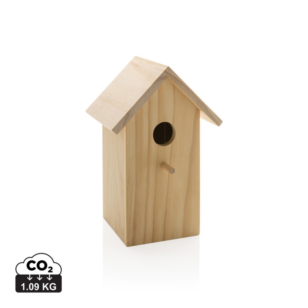 Logotrade business gifts photo of: Wooden birdhouse