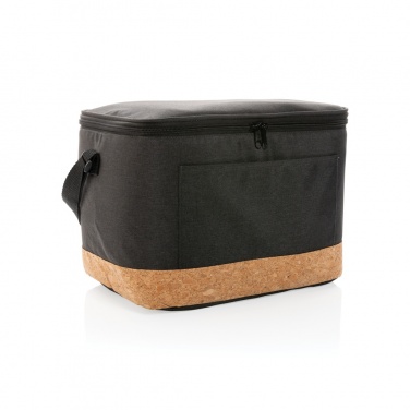 Logo trade promotional merchandise photo of: Impact AWARE™ XL RPET two tone cooler bag with cork detail
