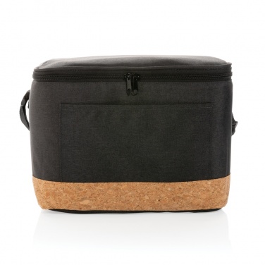 Logotrade promotional products photo of: Impact AWARE™ XL RPET two tone cooler bag with cork detail