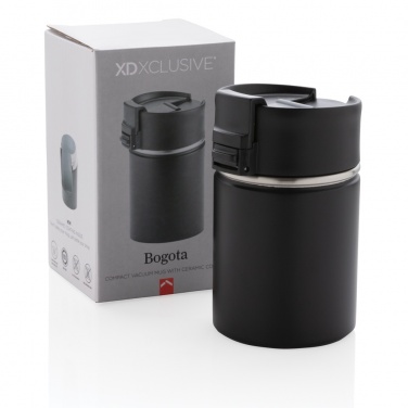 Logo trade promotional products image of: Bogota compact vacuum mug with ceramic coating