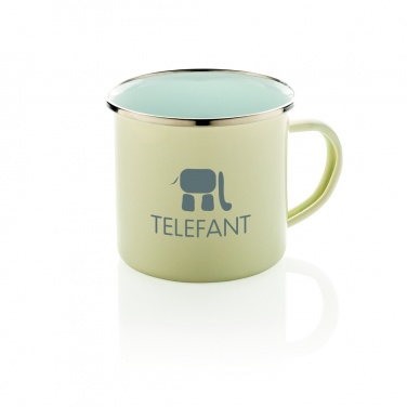 Logo trade promotional product photo of: Vintage enamel mug