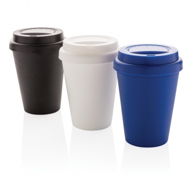 Logo trade promotional gift photo of: Reusable double wall coffee cup 300ml