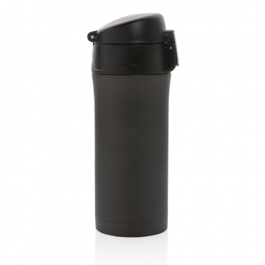 Logo trade promotional merchandise picture of: Metallic easy lock vacuum mug