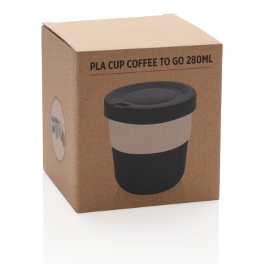 Logo trade corporate gifts image of: PLA cup coffee to go