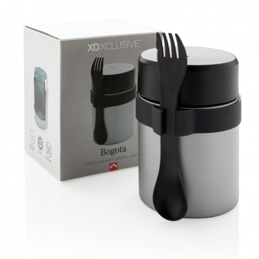 Logotrade promotional gift picture of: Bogota food flask with ceramic coating
