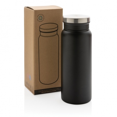 Logo trade advertising products image of: RCS Recycled stainless steel vacuum bottle 600ML