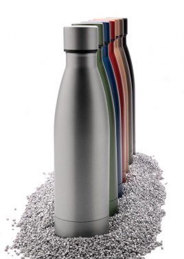 Logo trade advertising product photo of: RCS Recycled stainless steel solid vacuum bottle