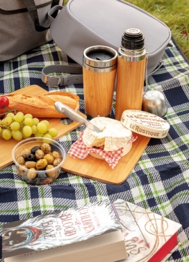 Logotrade promotional item image of: Bamboo vacuum travel flask