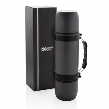 Logotrade promotional product picture of: Vacuum flask with 2 cups