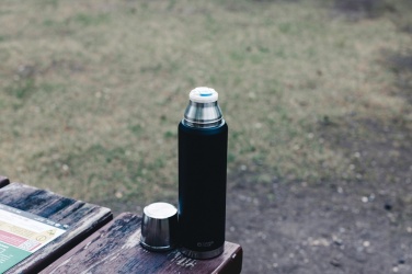 Logo trade promotional gifts picture of: Swiss Peak Elite 1L copper vacuum flask