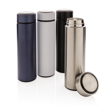 Logo trade promotional giveaways picture of: Vacuum stainless steel bottle