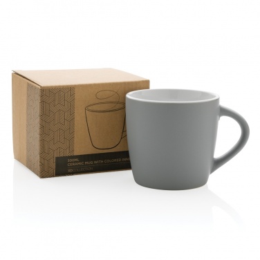 Logotrade advertising product image of: Ceramic mug with coloured inner 300ml