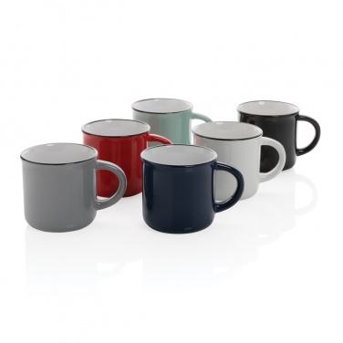 Logo trade promotional gifts image of: Vintage ceramic mug 280ml